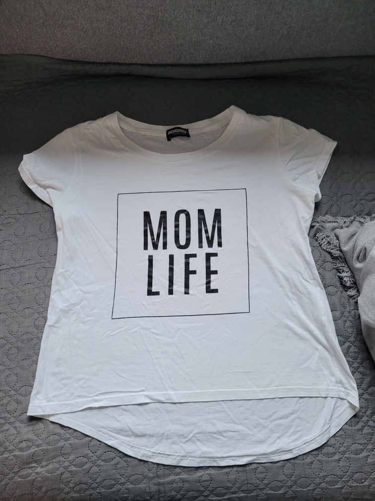Koszulka ,,mom life,, rozmiar L