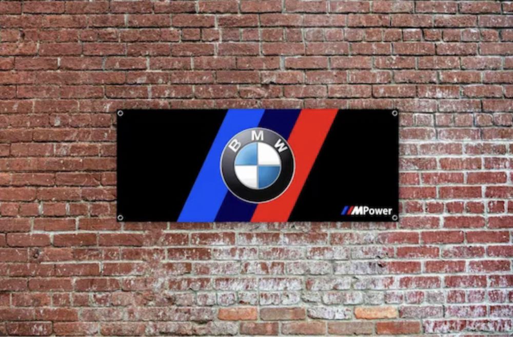 Baner plandeka BMW 150x60 powered by MPerformance