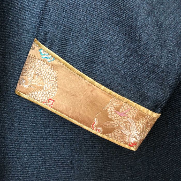 Koszula, bluza odświętna tybetańska material z domieszka welny