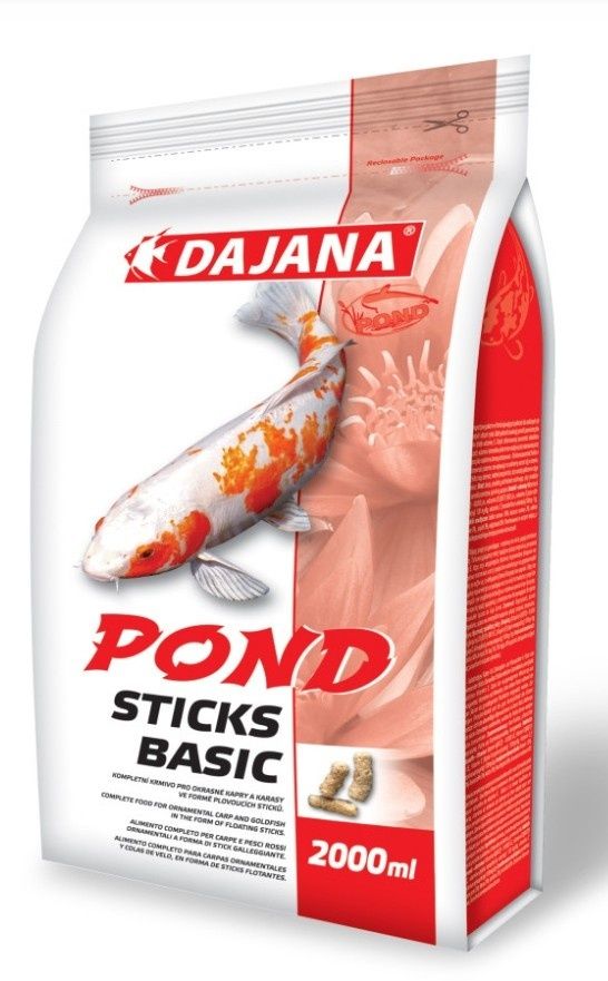 Dajana Pond Sticks Basic, pałeczki - pokarm 2 l