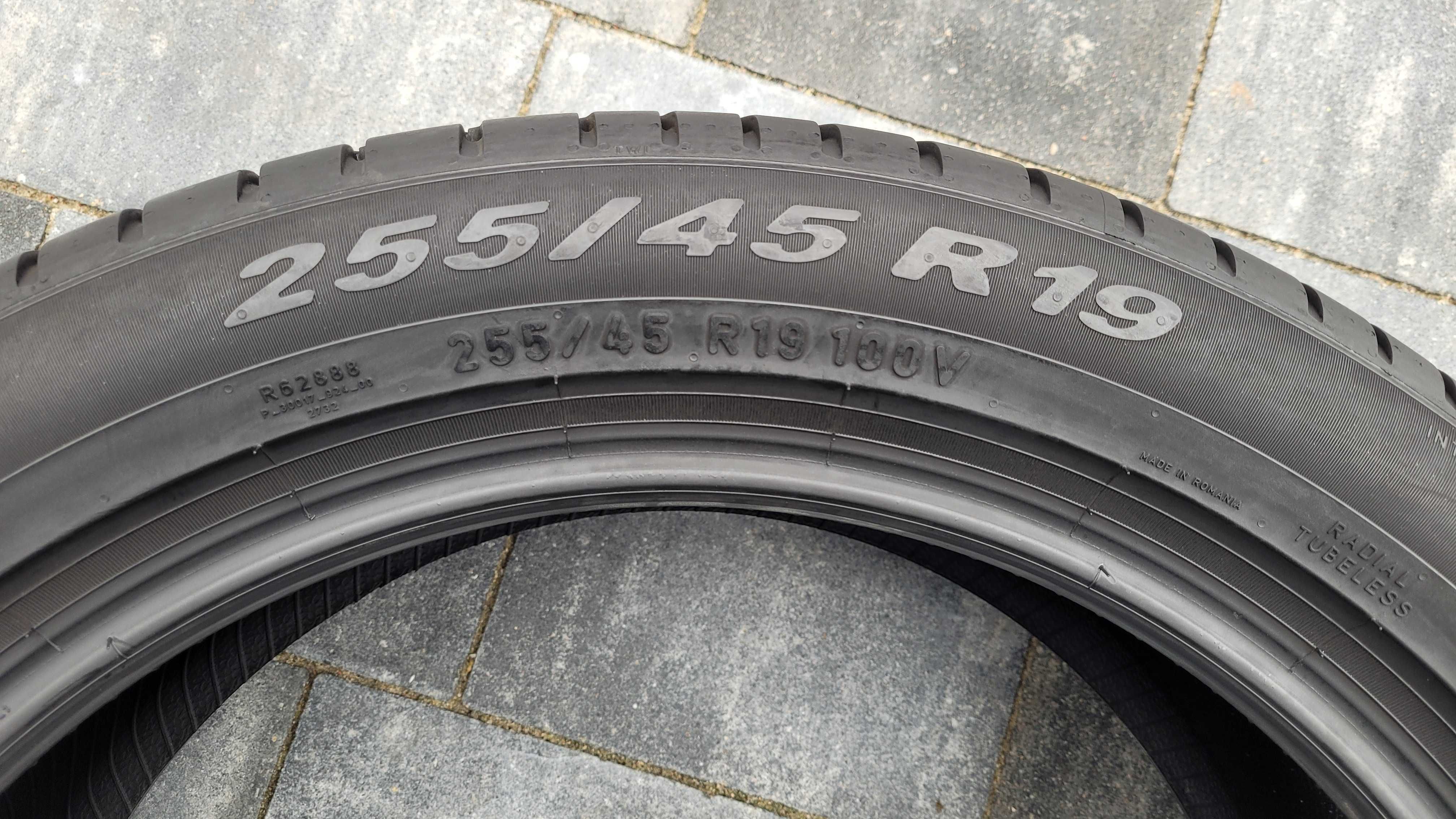 Opony  Lato klasy Premium Pirelli Scorpion 255/45 R19 kpl. 2020/21r.