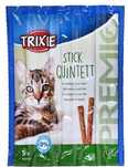 TRIXIE Stick Quintett Premio Paluszki mix smaków 9 x 5 sztuk