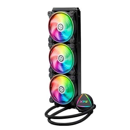 Chłodzenie wodne komputera XPG Levante X 360 All-in-One ARGB