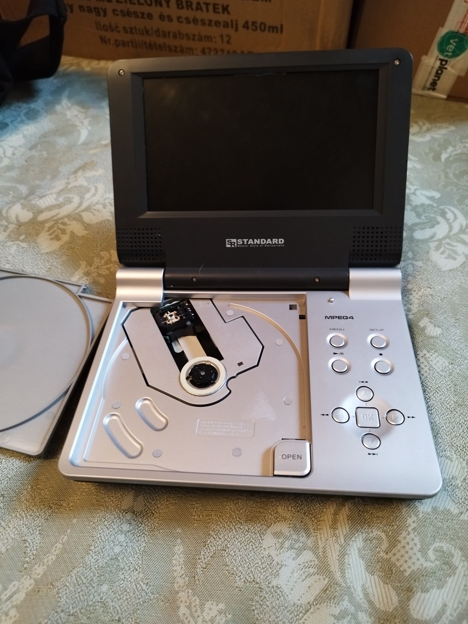 Przenośne DVD uszkodzone