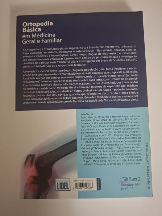 Ortopedia em Medicina Básica e Familiar