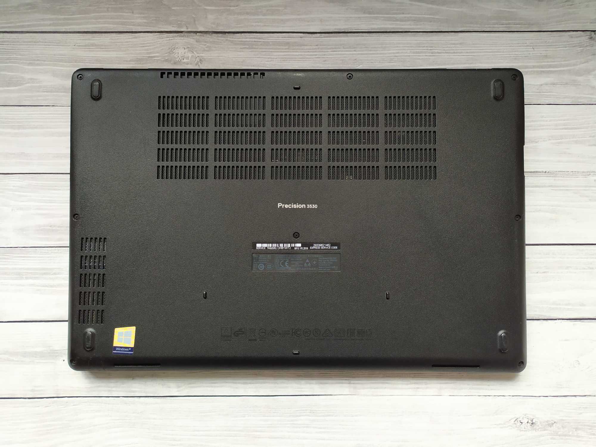 Dell Precision 3530 FHD i5-8400H/16GB DDR4/256GB SSD/NVIDIA P600 4GB