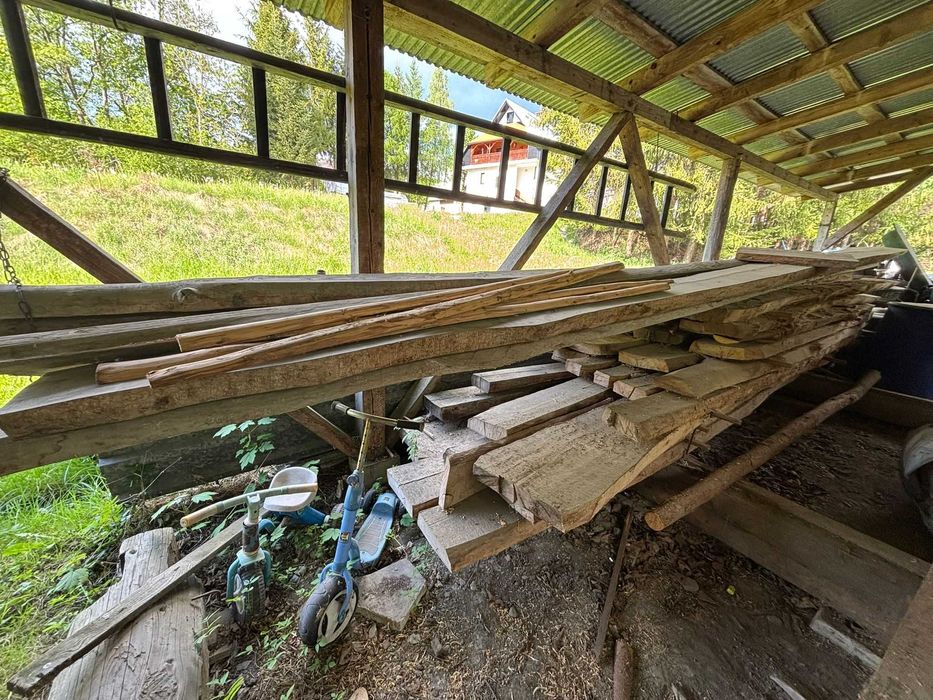 Foszty 7cm grube deski 4 kubiki sezonowane