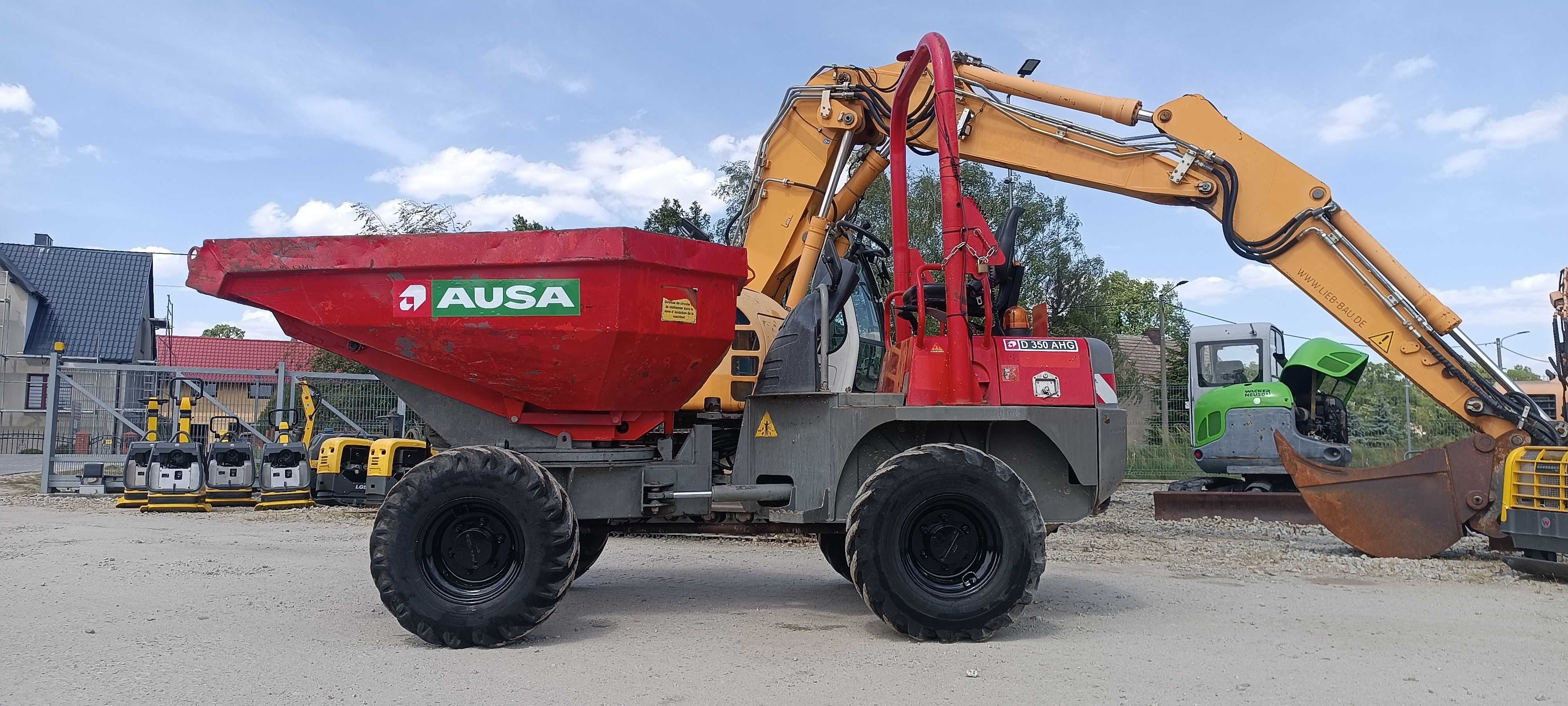 Wozidło Obrotowe AUSA D 350 AHG / 4T / 13r| D 350 terex ta Barford sxr