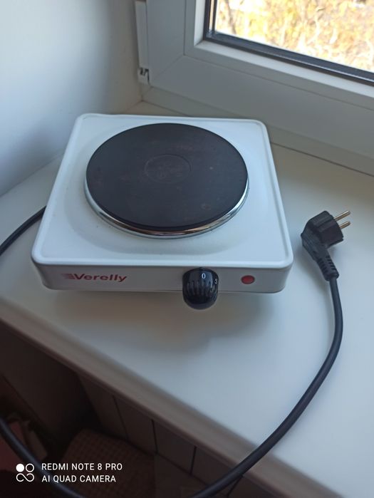 Одноконфорная электроплитка.состояние новой.