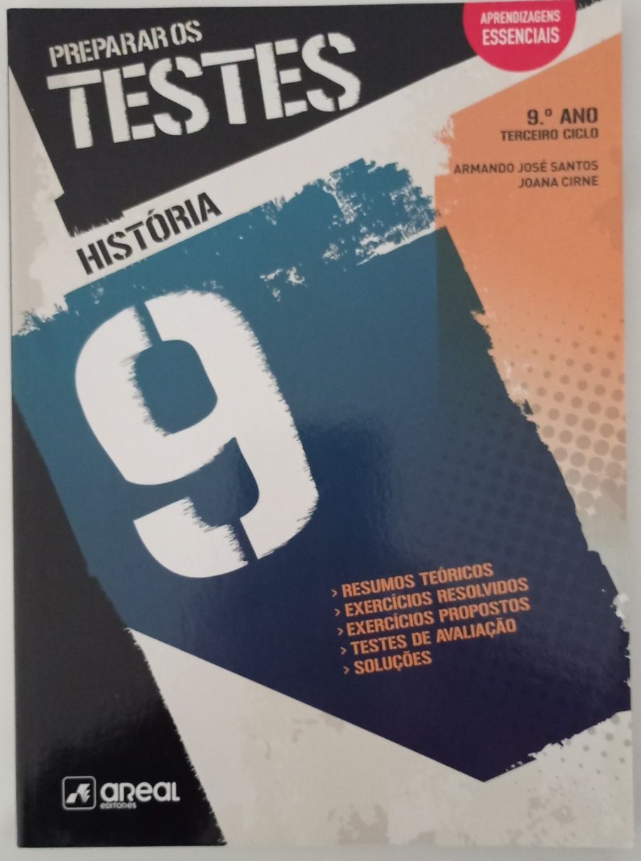 Preparar testes - 9 ano (Português/Inglês/C.Naturais/História/F.Quimic