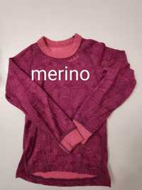 Bluzka dziecięca termiczna wełniana merino.