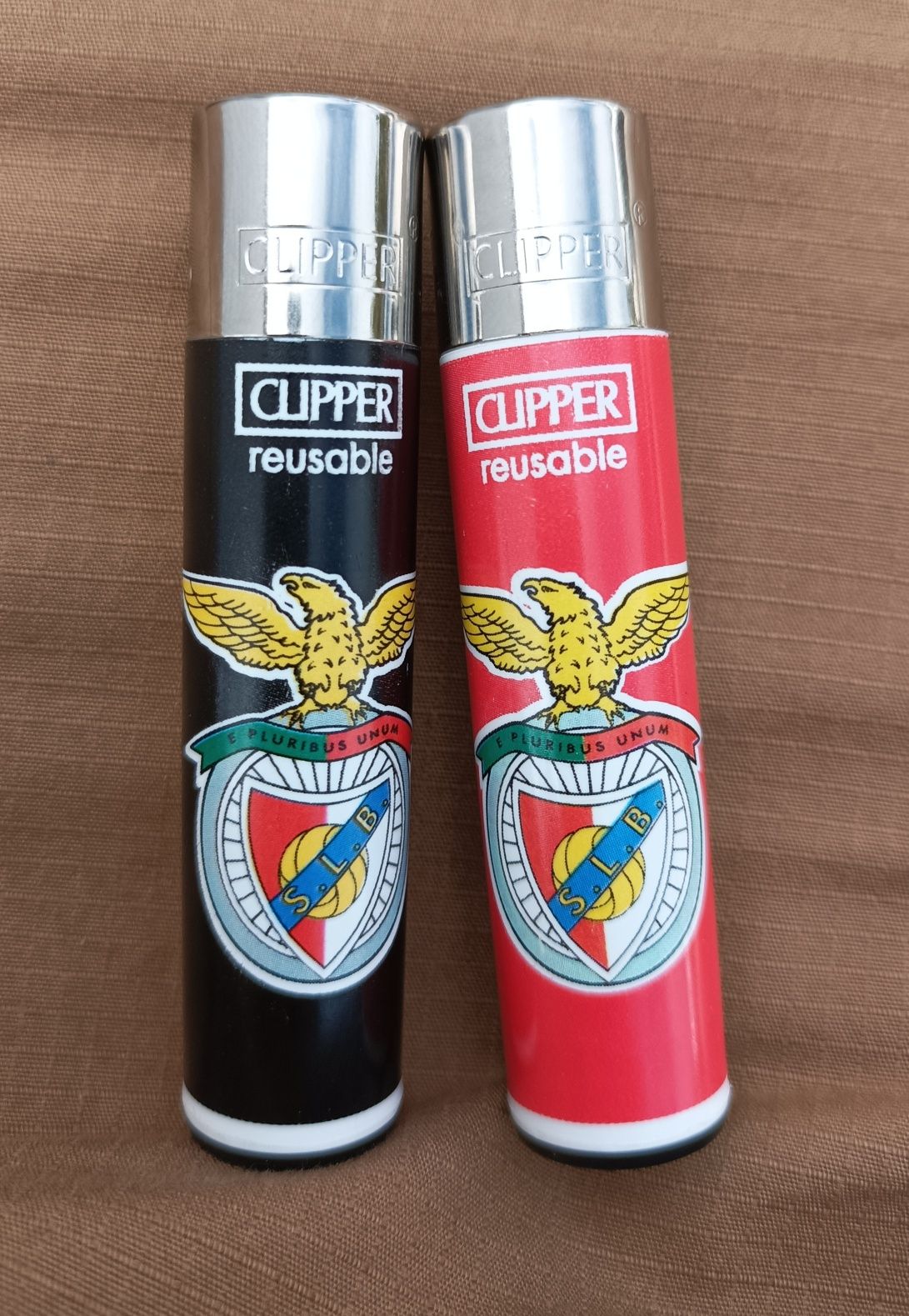 Isqueiro Clipper de coleção do Benfica