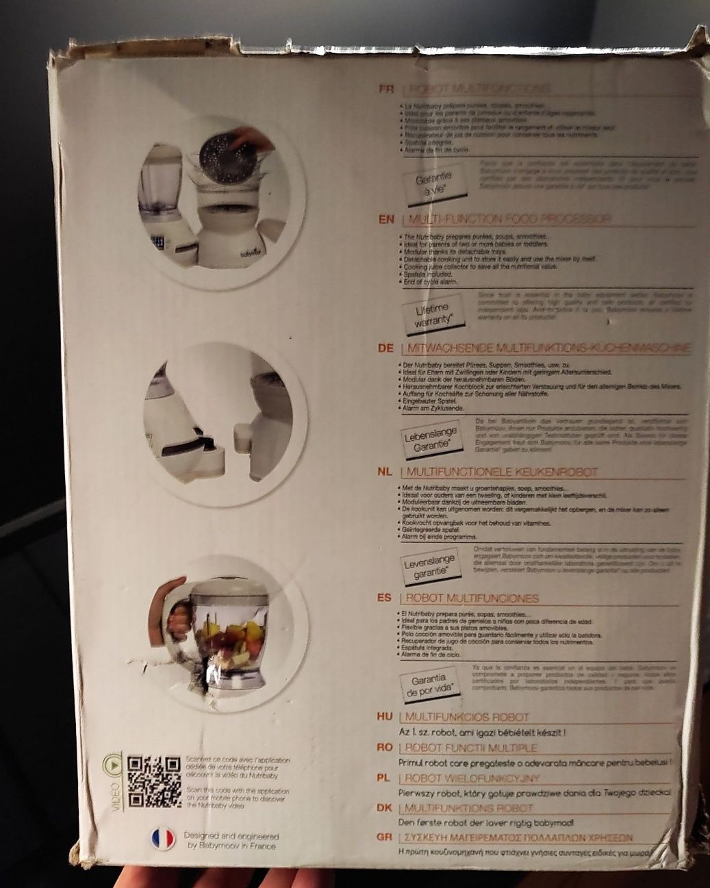 Robot kuchenny przeznaczony do gotowania dla dzieci i niemowlat Babymo