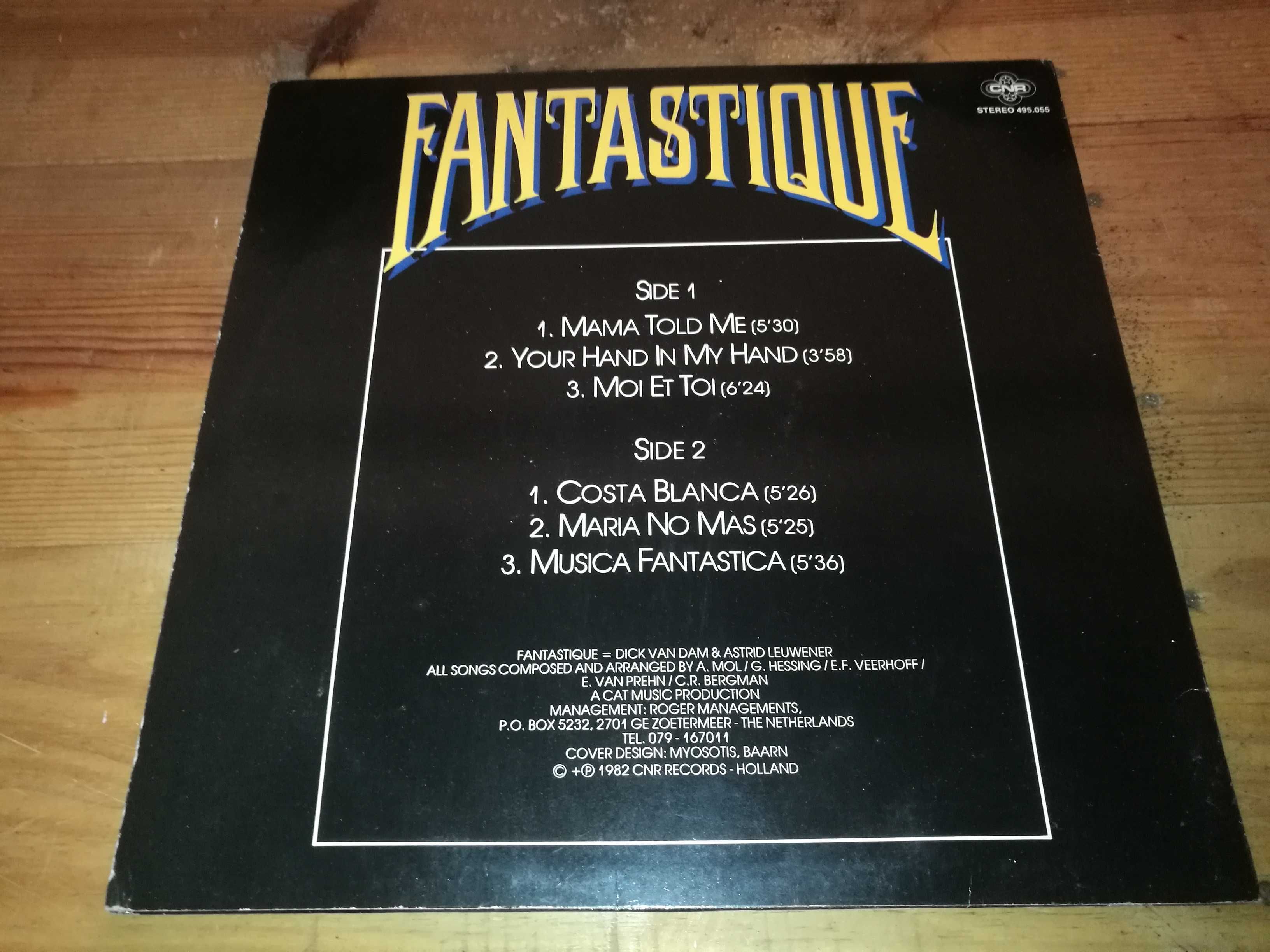 FANTASTIQUE   (RARO DANCE/DISCO) - Fantastique   (ED HOL – 1982) LP