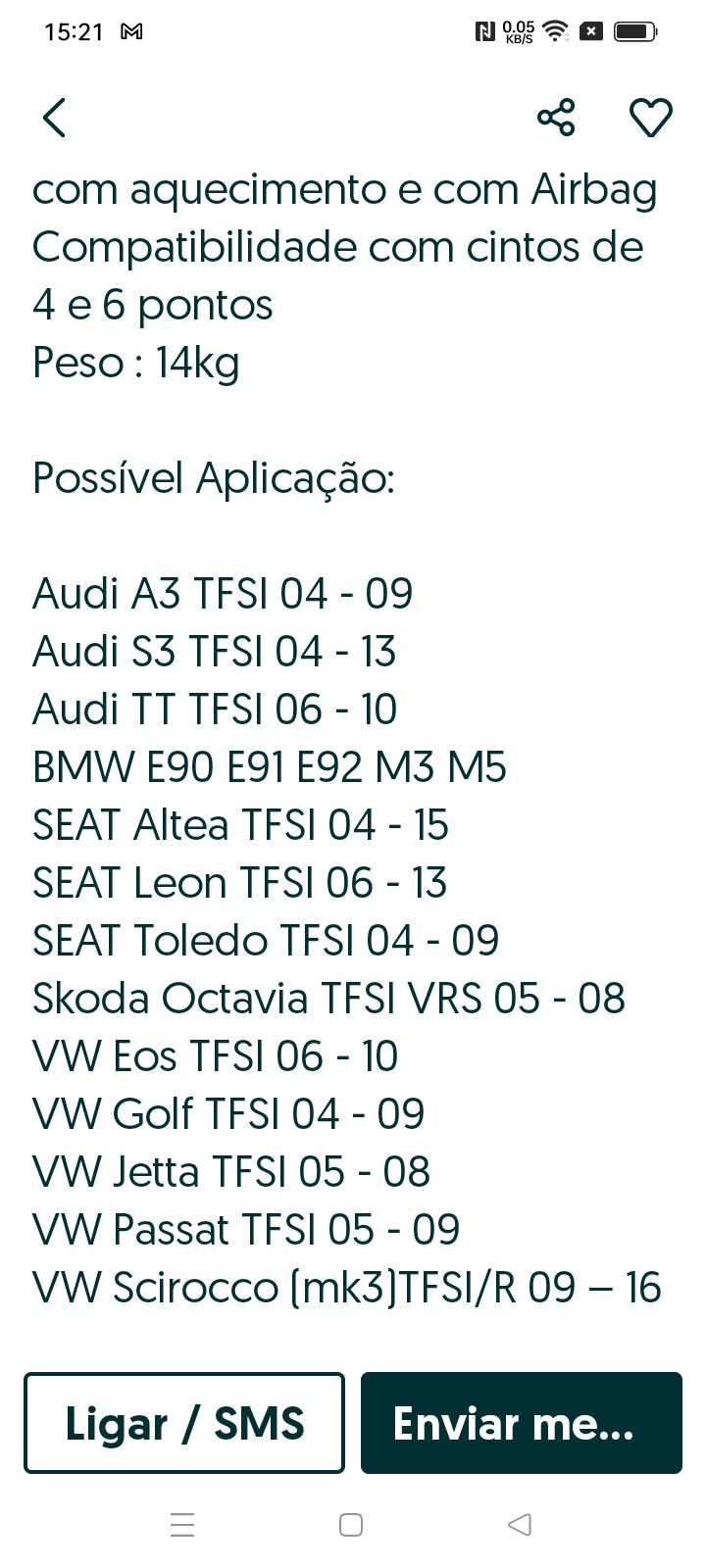 2 Baquet Recaro CS Original 2sis Rebatíveis e ABS ,Aquecidas