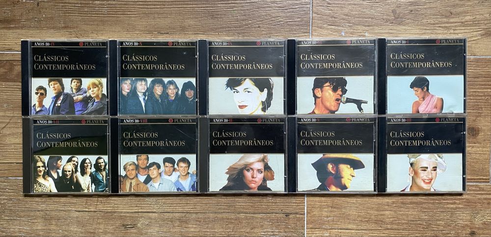 Coleção 10 CDs Anos 80 - Clássicos Contemporâneos