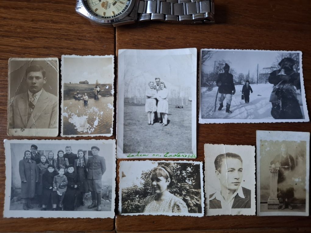Stare, przedwojenne prywatne fotografie.