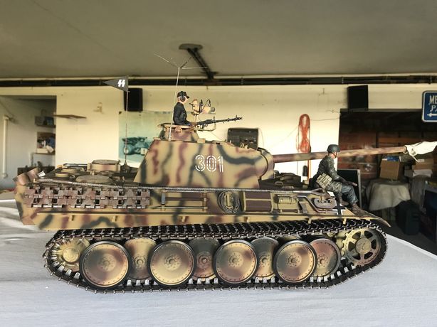 Tanque de guerra R/C Tamiya escala 1/16 German Panther