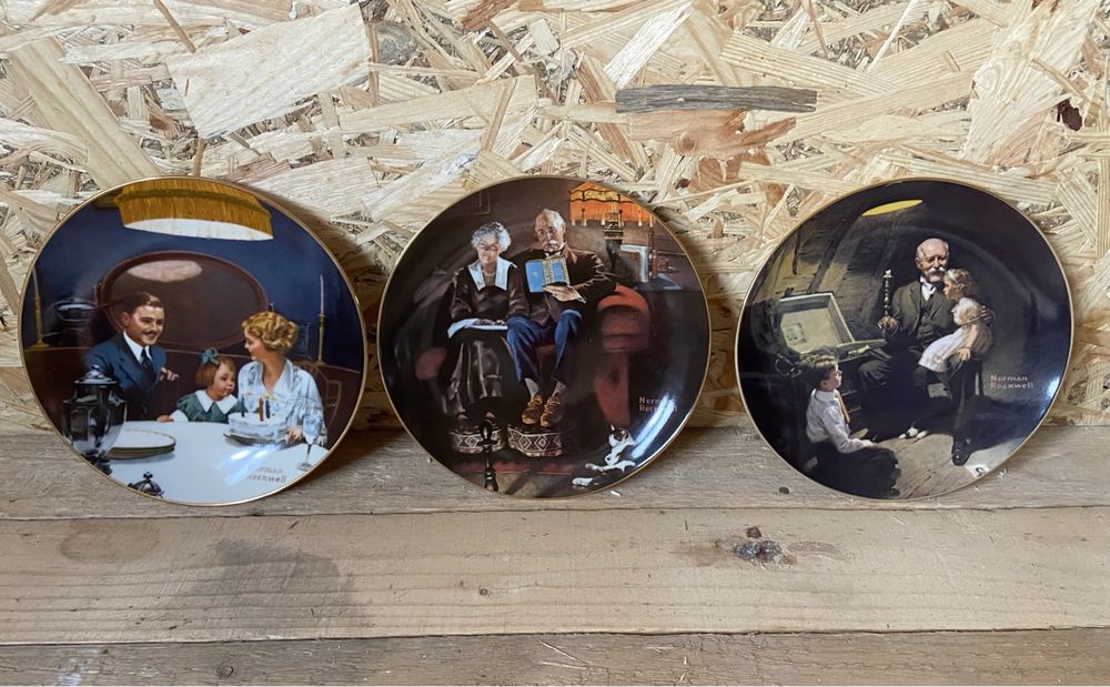 Колекційні тарілки Norman Rockwell Knowles