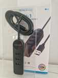 Borofone Adapter DH5 Erudite 4 w 1 - USB na 4xUSB 2.0 - 1,2 metra