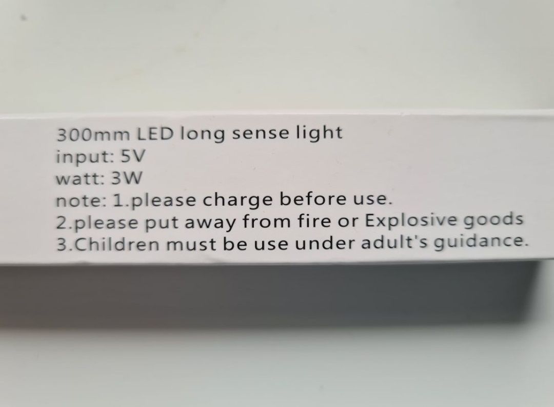 Listwa / lampka / oświetlenie LED 30cm z czujnikiem ruchu