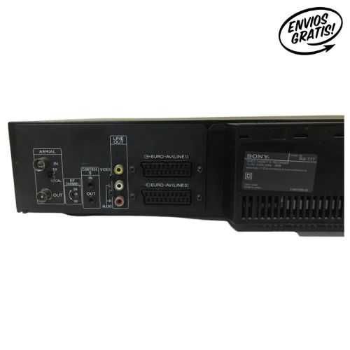 Leitor e Gravador VHS Sony SLV-777 – Restaurado, Testado + Garantia