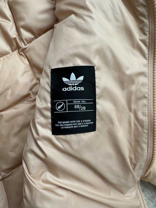 США! Теплі жіночі пуховики Adidas Down Quilt Puff HL9207 Оригінал XS,S