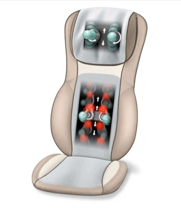 Массажная накидка на кресло шиацу, массажное кресло Beurer MG 250