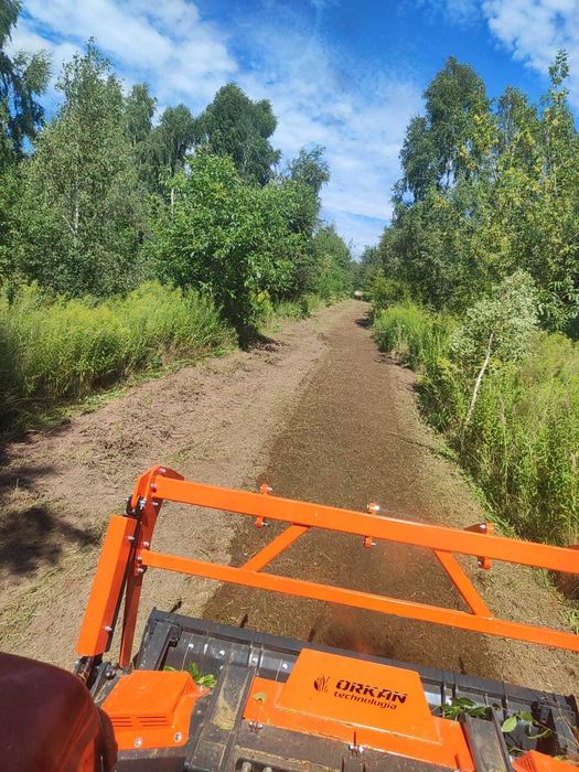Usługi mulczarskie, oczyszczanie nieużytków, koszenie, karczowanie