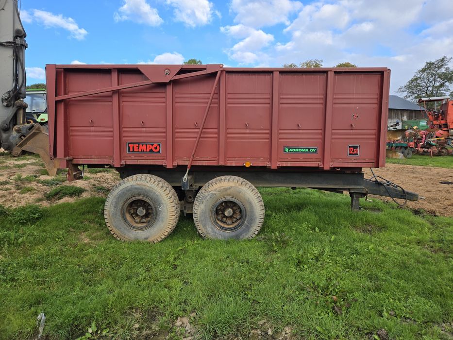 Agroma 12.5T Przyczepa Wywrotka 12.500kg