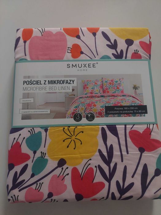 Posciel dwustronna Smukee 3 elementy.