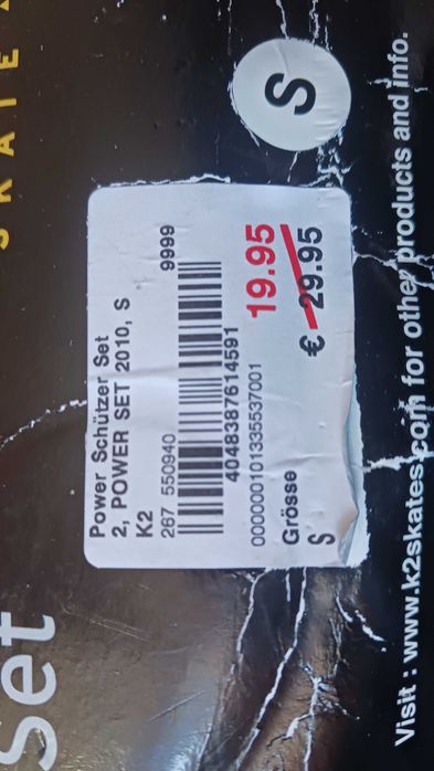 Ochraniacze na rolki K2 SoftBoot rozmiar S