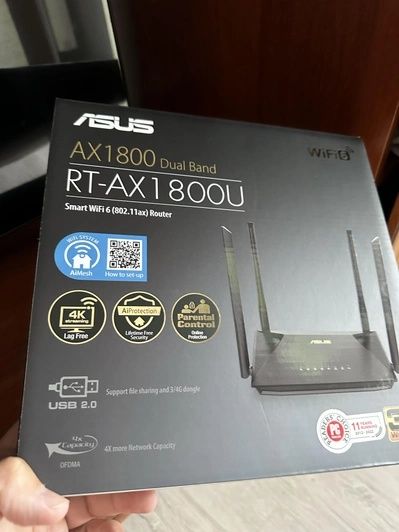 Wi-Fi роутер ASUS RT-AX53U AX1800