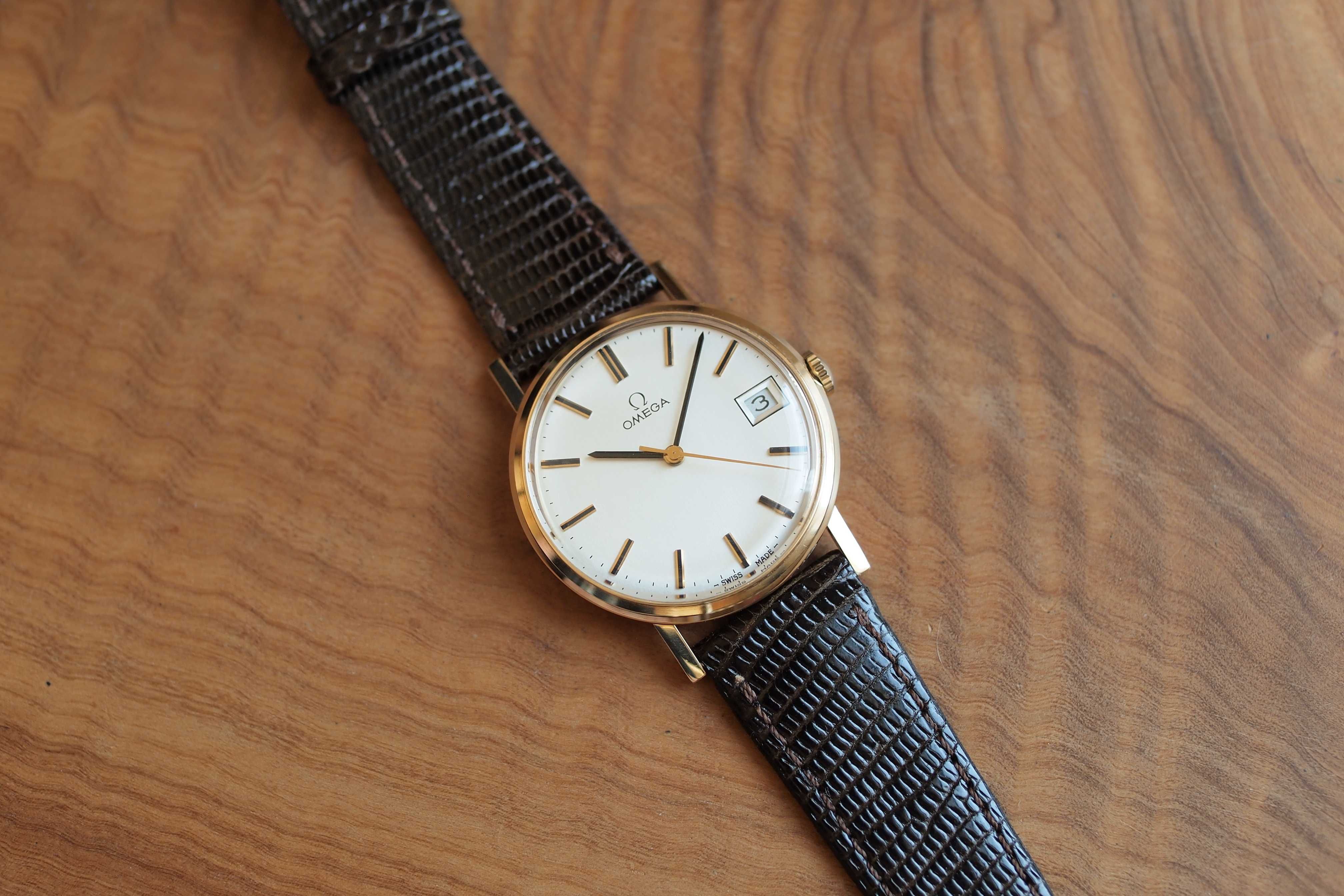 złota Omega - idealny stan - złoto 9k - 1974 rok