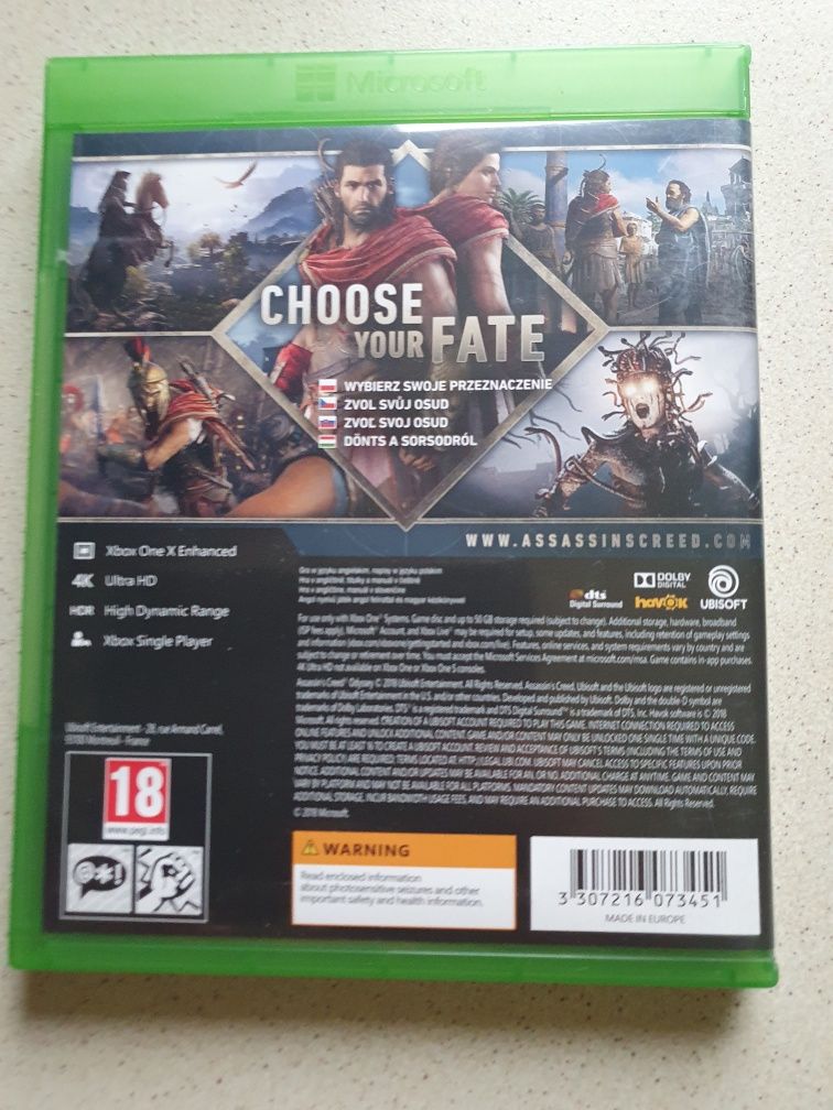 GRA XBOX ONE assassin's creed odysseyREED ODYSSEY