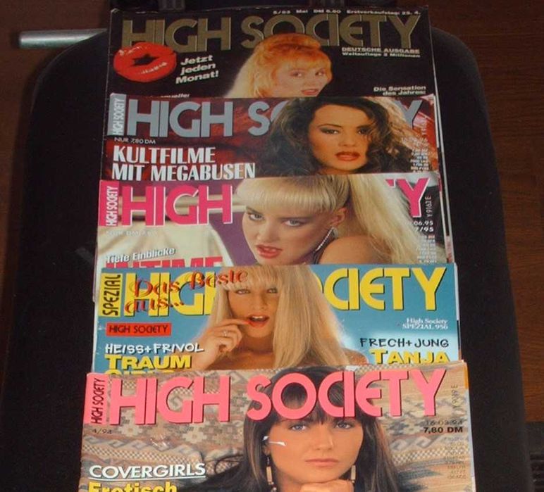Revistas para adultos Penthouse, Razzle, 50+ e outras