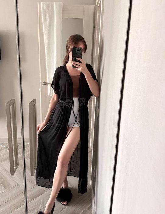 Накидка на купальник