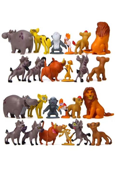 Figurki Lwia Straż 12 szt NOWE