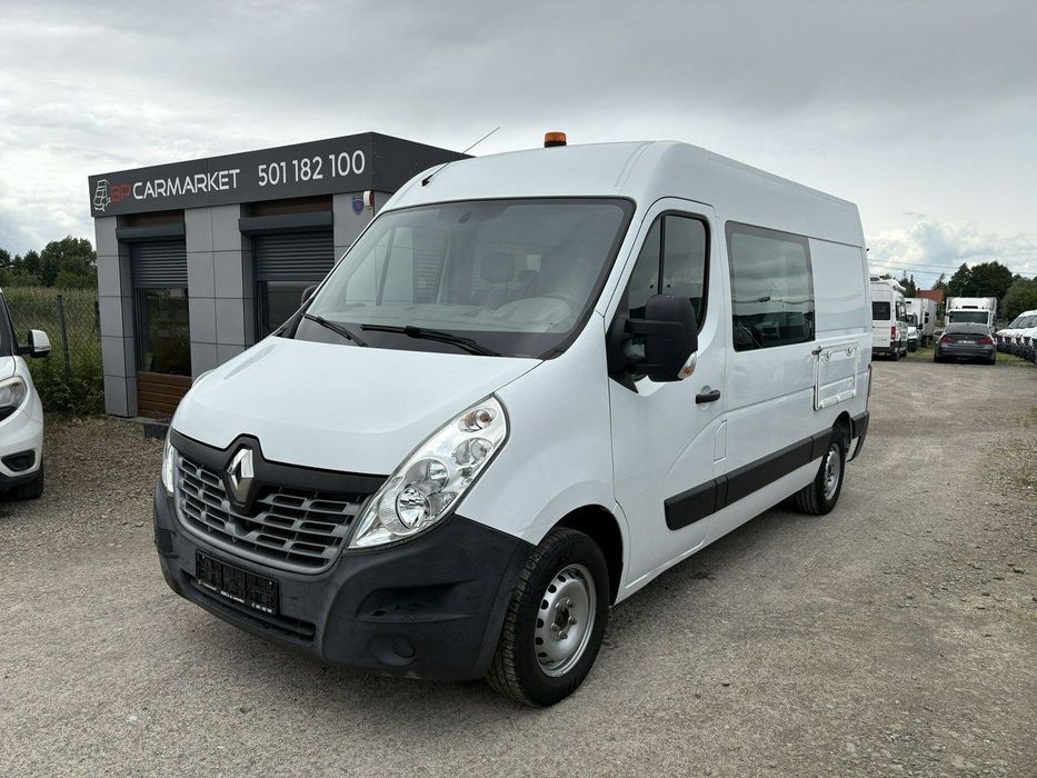 Renault Master  Renault Master l2h2 brygadówka 7 miejsc