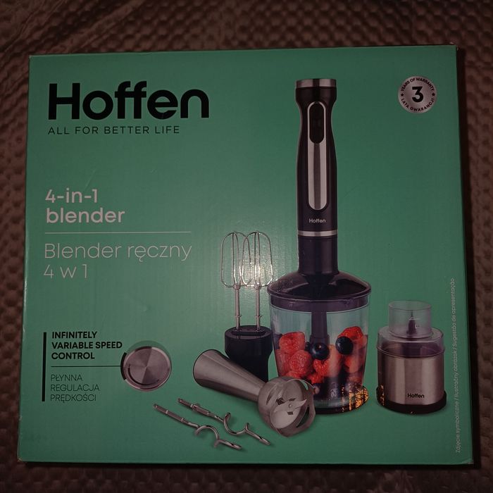 Blender ręczny 1200 W nowy