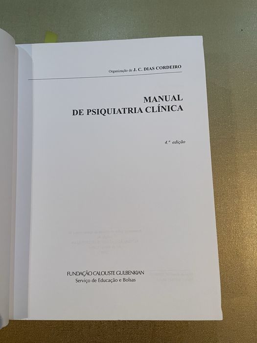 Manual de Psiquiatria clinica