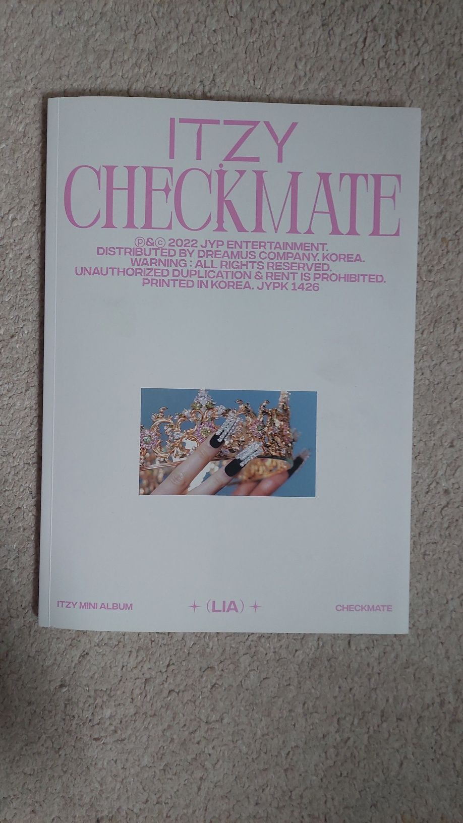 Itzy checkmate album Lia ver.