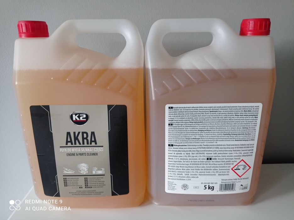 K2 AKRA Płyń do mycia silnika narzędzi części 5L