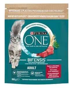 Sucha karma dla kota Purina wołowina 0,8 kg