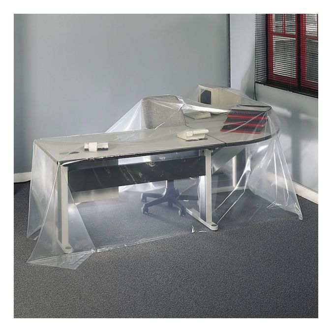 Folia malarska 6x4 m GRUBA OCHRONNA 0.08 mm (80 mikron) budowlana