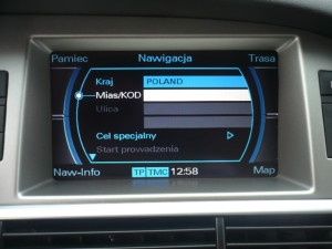 Naprawa Montaż Nawigacji Audi Kodowanie USA Lampy Polskie menu DOJAZD