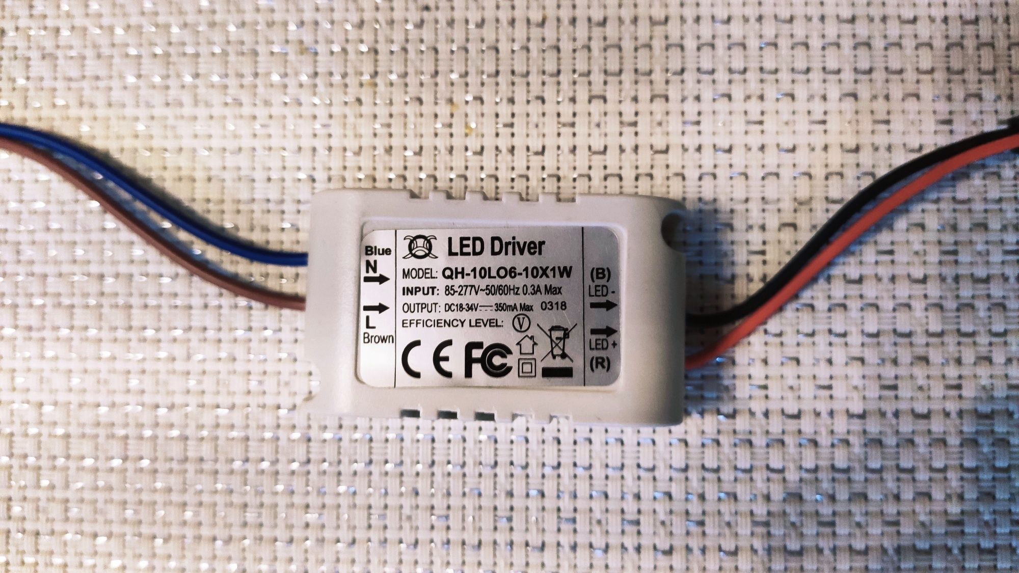 Nowy LED Driver 6-10x1W 350mA 18-34V