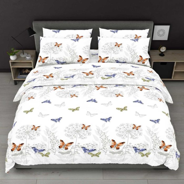 Сатинові комплекти постільної білизни Постіль Сатин Новорічні комплект