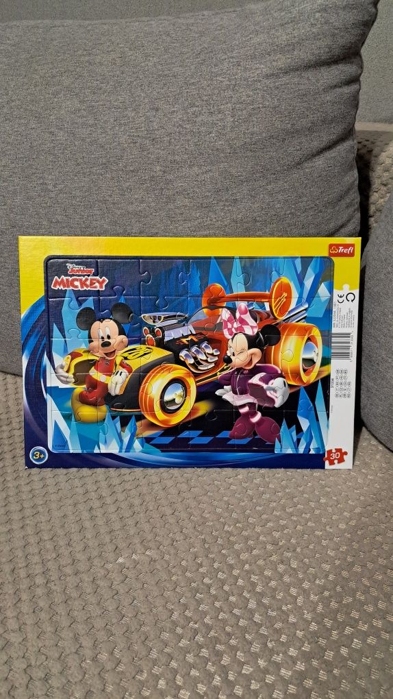Trefl Puzzle ramkowe 30el. Myszka Miki Minnie