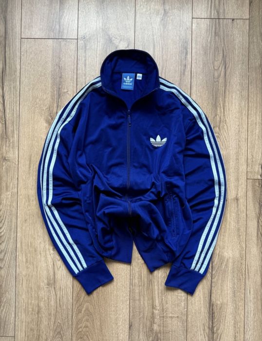 Fioletowa bluza Adidas Firebird Oldschool